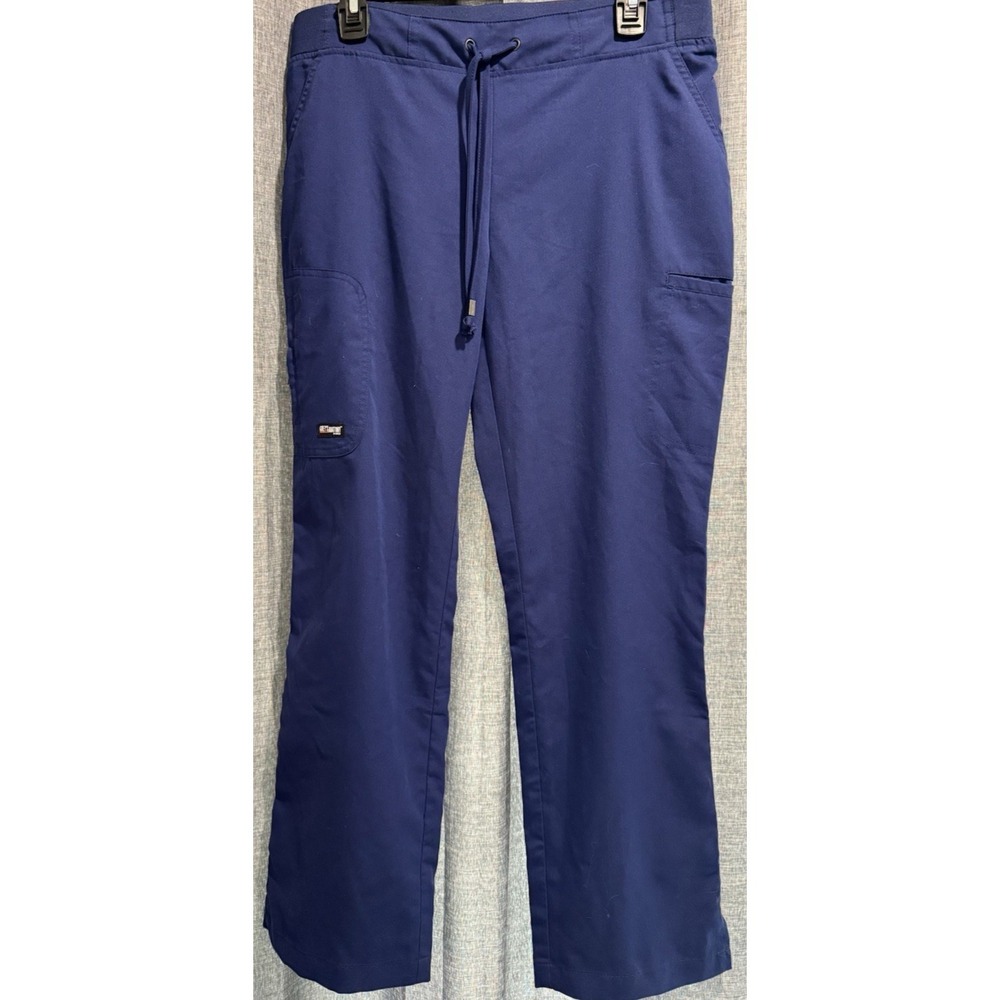 Grey's Anatomy by Barco Women's Medical Scrub Pants Navy Solid Size MP Pockets
